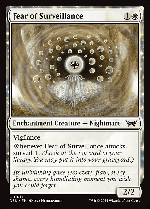 Fear of Surveillance - Duskmourn: House of Horror () #11