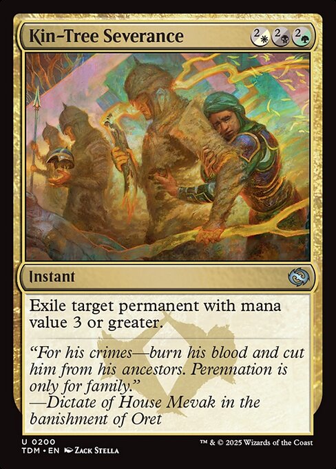 Kin-Tree Severance - Tarkir: Dragonstorm () #200