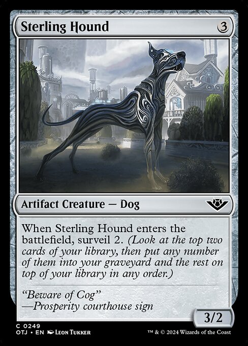 Sterling Hound - Outlaws of Thunder Junction () #249