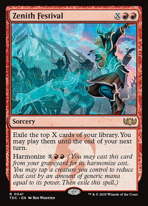 Zenith Festival - Tarkir: Dragonstorm Commander () #41