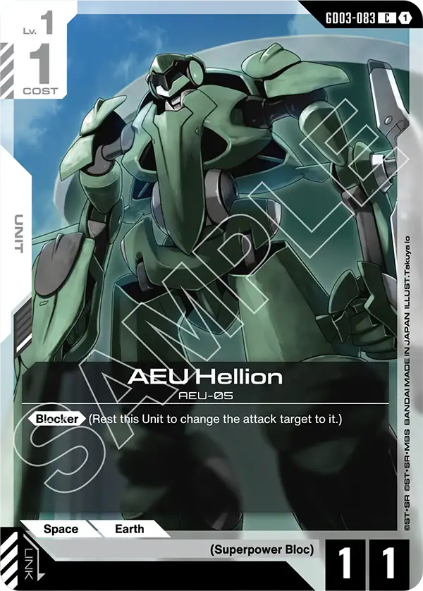 AEU Hellion - Steel Requiem (GD03-083) #083