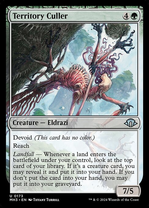 Territory Culler - Modern Horizons 3 (mh3) #173 [Foil] [Foil]