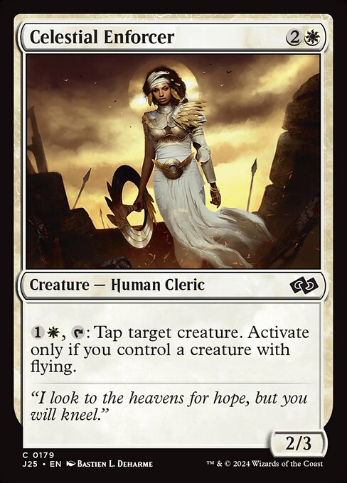 Celestial Enforcer - Foundations Jumpstart () #179