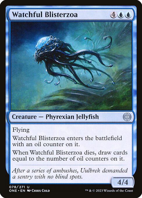 Watchful Blisterzoa - Phyrexia: All Will Be One (ONE) #78