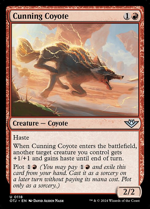 Cunning Coyote - Outlaws of Thunder Junction () #118