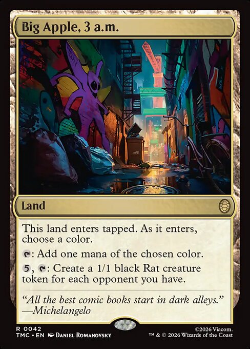 Big Apple, 3 a.m. - Teenage Mutant Ninja Turtles Eternal () #42 [Foil] [Foil]