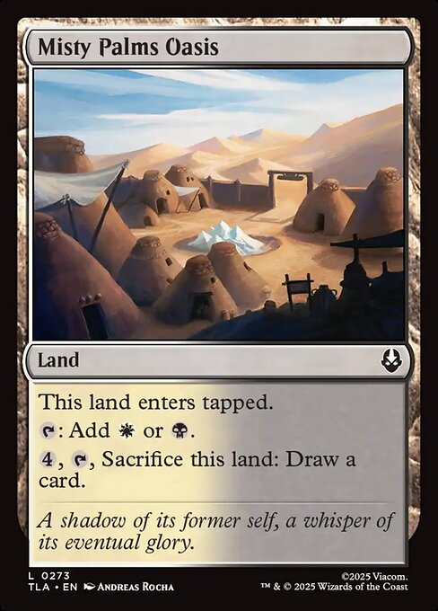 Misty Palms Oasis - Avatar: The Last Airbender () #273 [Foil] [Foil]