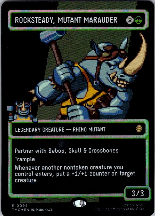 Rocksteady, Mutant Marauder [Foil] - Teenage Mutant Ninja Turtles Eternal (TMC) #94 [Foil]