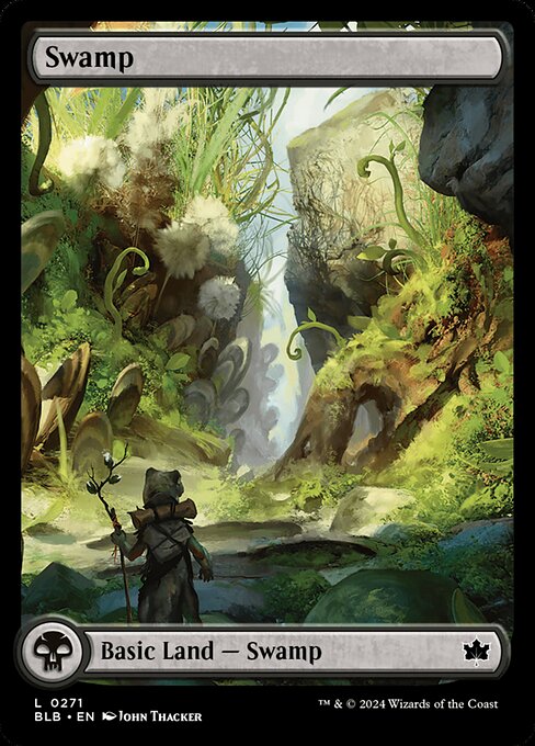 Swamp - Bloomburrow (BLB) #271 [Foil]