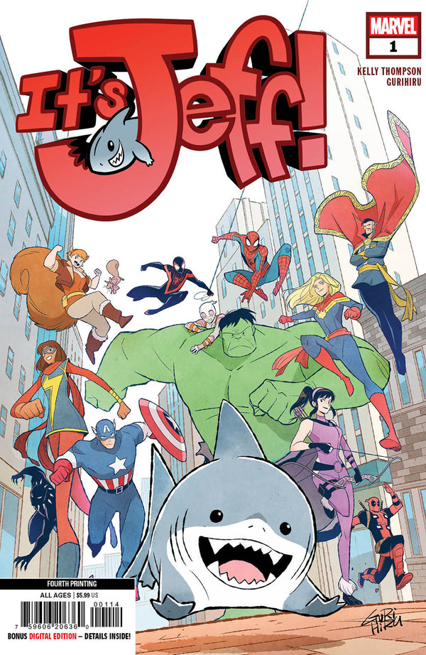 Its Jeff #1 4TH Printing Gurihiru Variant