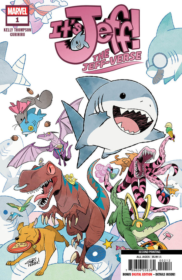 Its Jeff The Jeff-Verse #1 2nd Print Gurihiru Variant