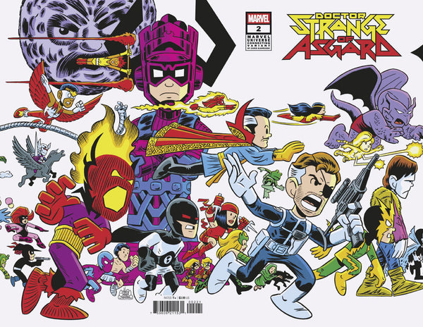 Doctor Strange Of Asgard #2 Chris Giarrusso Marvel Universe Connecting Wrap Variant D [Doom]