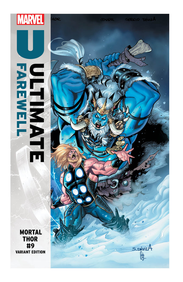 Mortal Thor #9 Sergio Davila Ultimate Farewell Variant