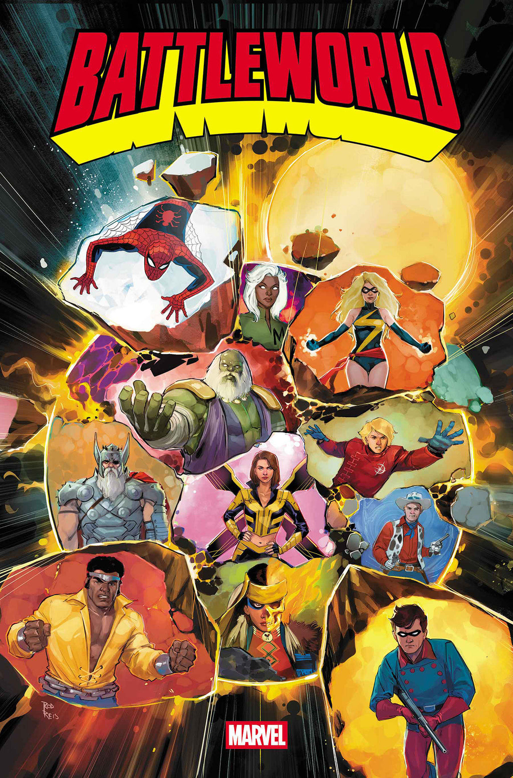 Battleworld #1 Rod Reis Promo Variant