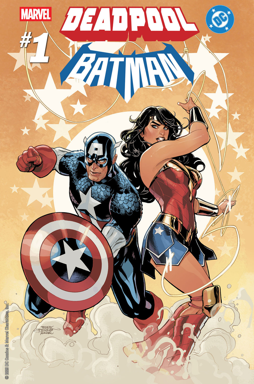 Marvel/DC: Deadpool/Batman #1 Terry Dodson Variant
