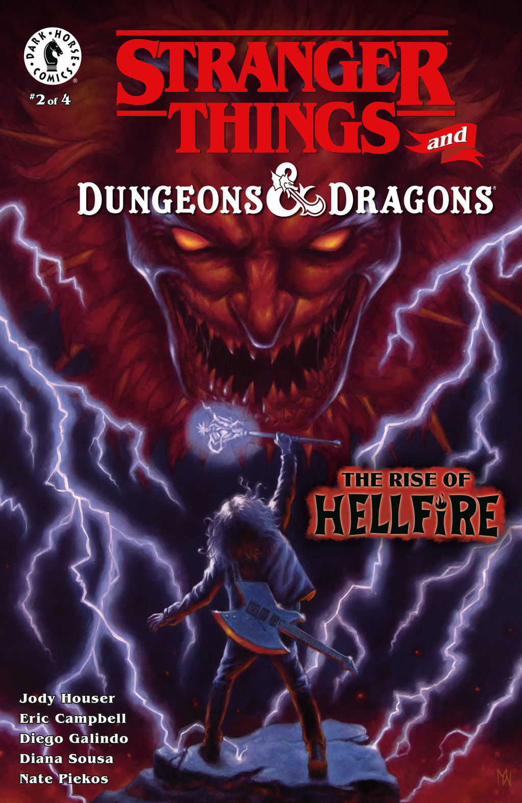 Stranger Things And Dungeons & Dragons: The Rise Of Hellfire #2 (Cover A) (Myles Wohl)