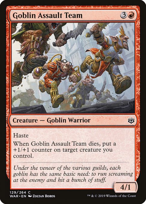 Goblin Assault Team - War of the Spark () #129