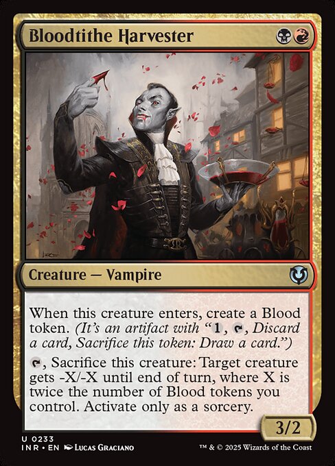Bloodtithe Harvester - Innistrad Remastered (inr) #233 [Foil] [Foil]