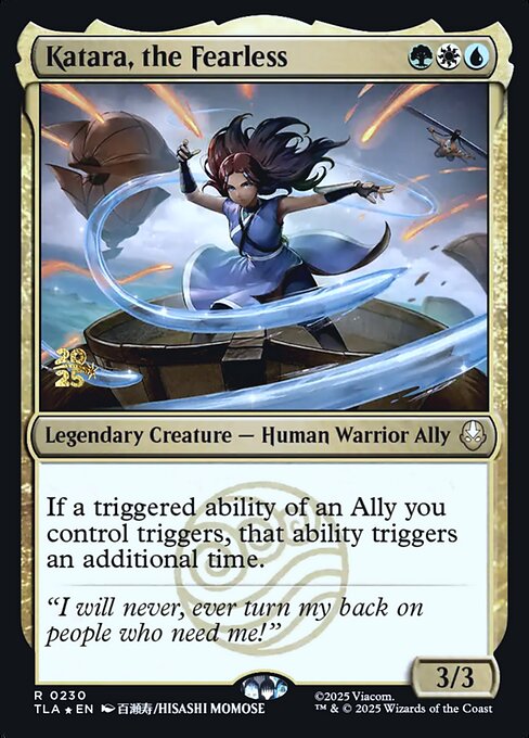 Katara, the Fearless - Avatar: The Last Airbender Promos (PTLA) #230s