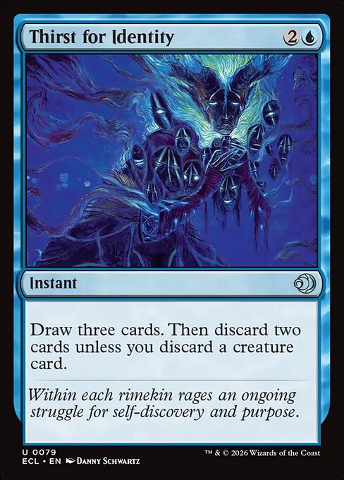 Thirst for Identity - Lorwyn Eclipsed (ecl) #79 [Foil] [Foil]