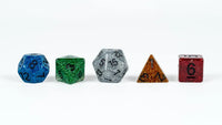 FanRoll by Metallic Dice Games - D&D 50th Anniversary Modern Holmes Inspired Set