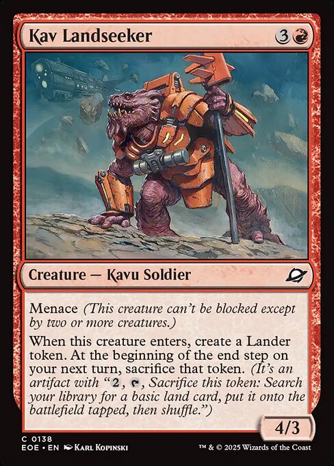 Kav Landseeker - Edge of Eternities (eoe) #138