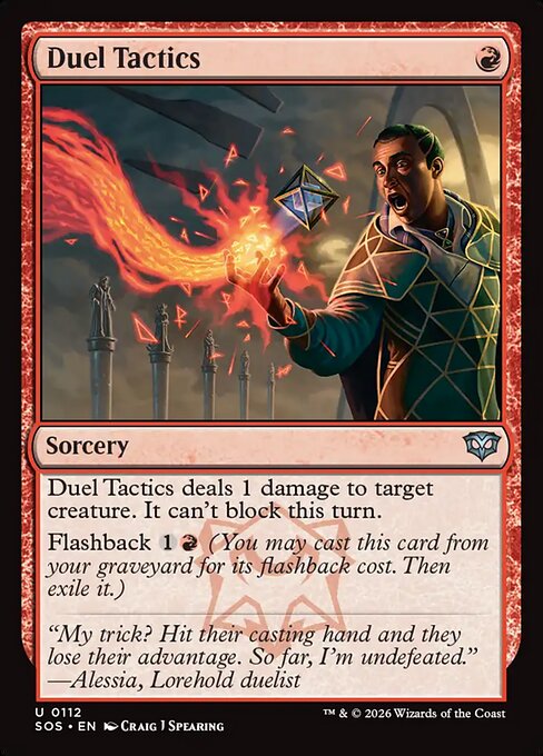 Duel Tactics - Secrets of Strixhaven () #112 [Foil] [Foil]
