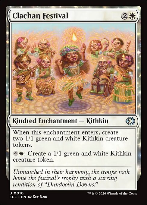 Clachan Festival - Lorwyn Eclipsed (ecl) #10 [Foil] [Foil]