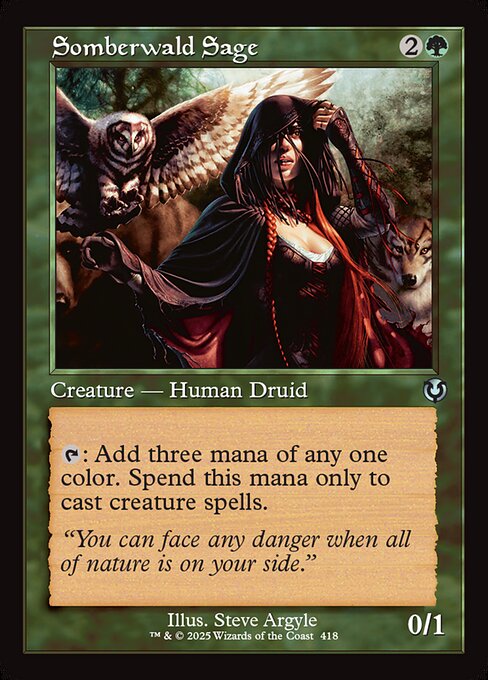 Somberwald Sage - Innistrad Remastered (inr) #418