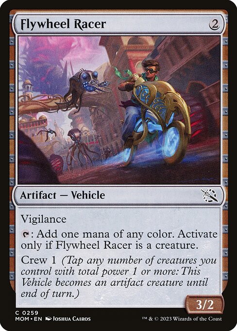 Flywheel Racer - March of the Machine (MOM) #259 [Foil] [Foil]