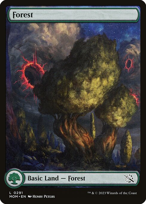 Forest - March of the Machine (MOM) #291 [Foil] [Foil]