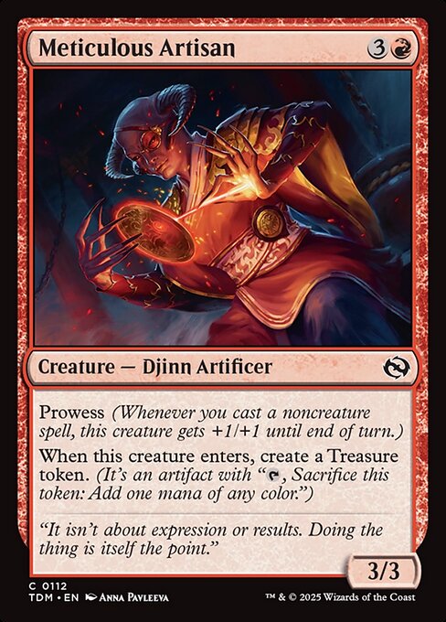 Meticulous Artisan - Tarkir: Dragonstorm () #112