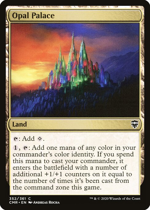 Opal Palace - Commander Legends (CMR) #352