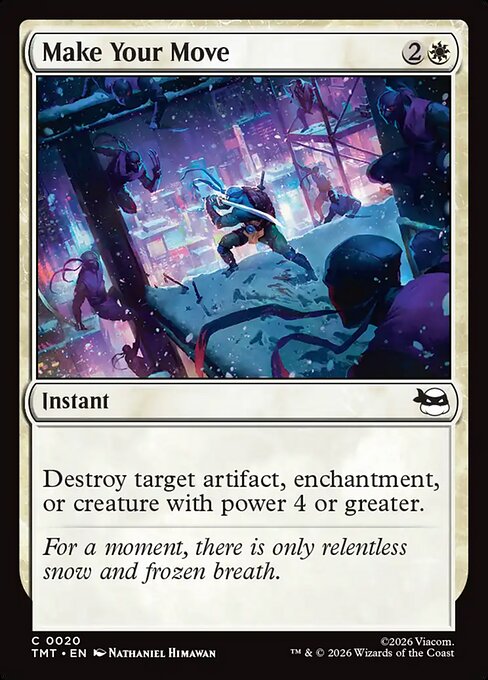 Make Your Move - Teenage Mutant Ninja Turtles () #20 [Foil] [Foil]