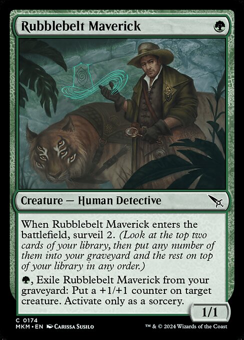 Rubblebelt Maverick - Murders at Karlov Manor (mkm) #174