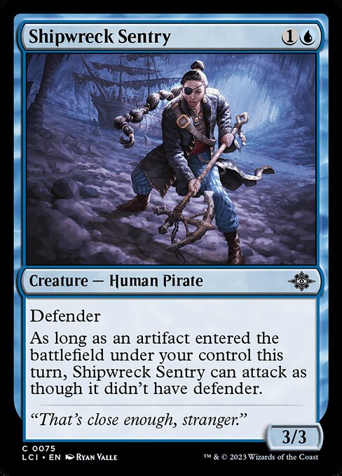Shipwreck Sentry - The Lost Caverns of Ixalan (lci) #75
