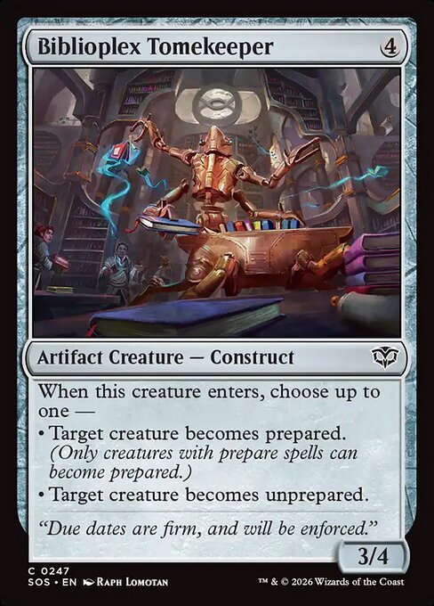 Biblioplex Tomekeeper - Secrets of Strixhaven () #247