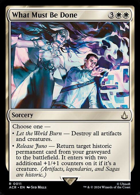 What Must Be Done - Assassin's Creed () #11 [Foil] [Foil]