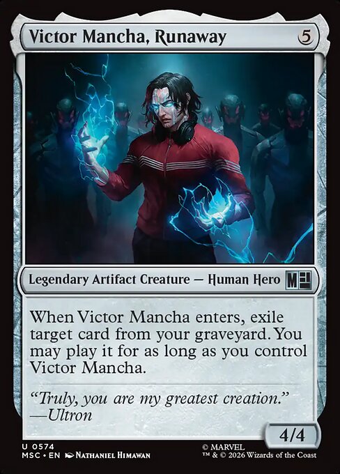 Victor Mancha, Runaway - Marvel Super Heroes Commander () #574