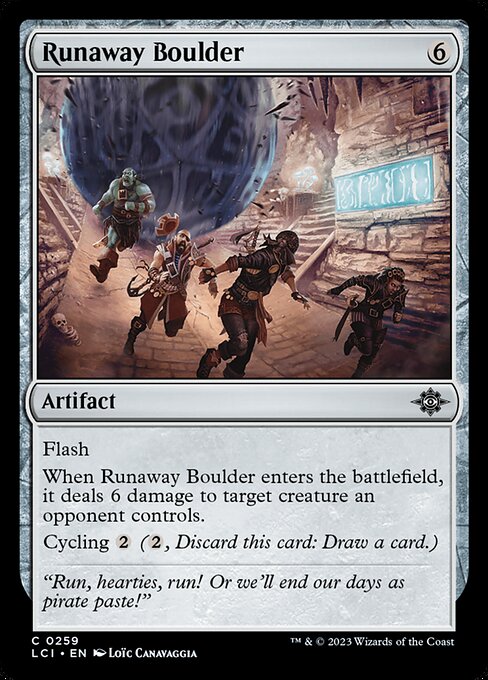 Runaway Boulder - The Lost Caverns of Ixalan (lci) #259