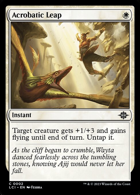 Acrobatic Leap - The Lost Caverns of Ixalan (lci) #2