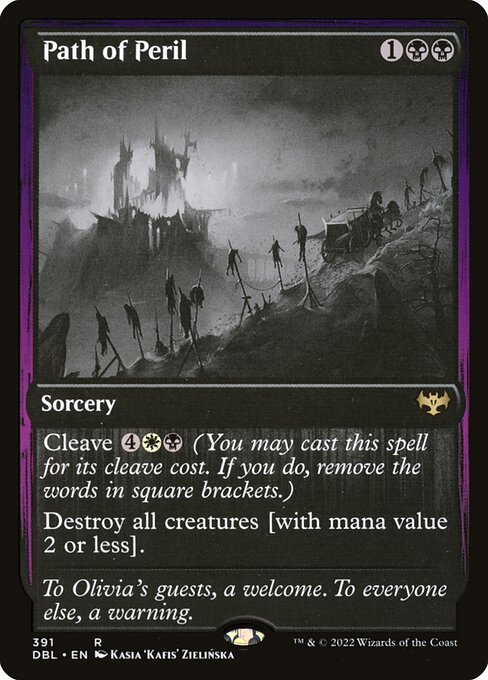Path of Peril - Innistrad: Double Feature () #391 [Foil] [Foil]