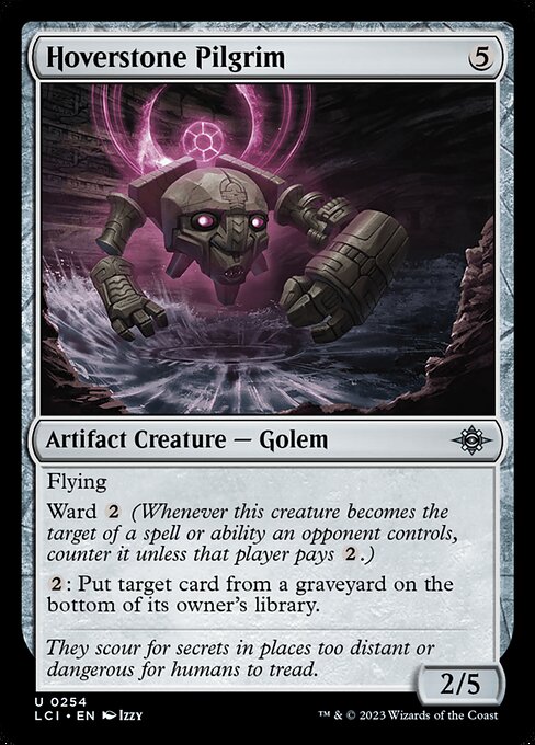 Hoverstone Pilgrim - The Lost Caverns of Ixalan (lci) #254 [Foil] [Foil]