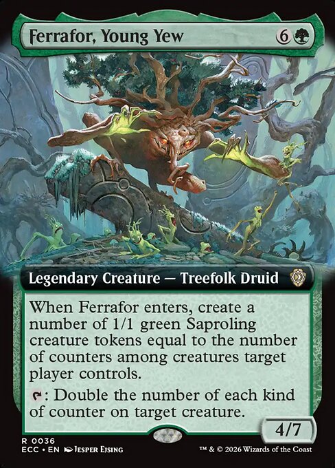 Ferrafor, Young Yew - Lorwyn Eclipsed Commander (ECC) #36