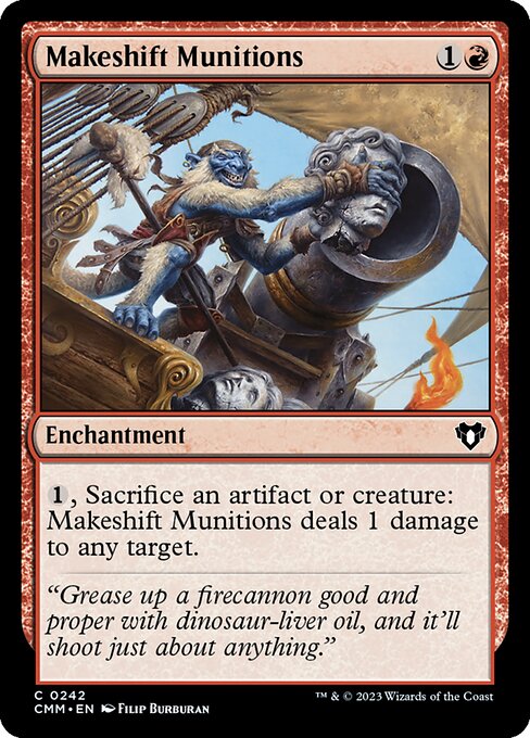 Makeshift Munitions - Commander Masters (CMM) #242