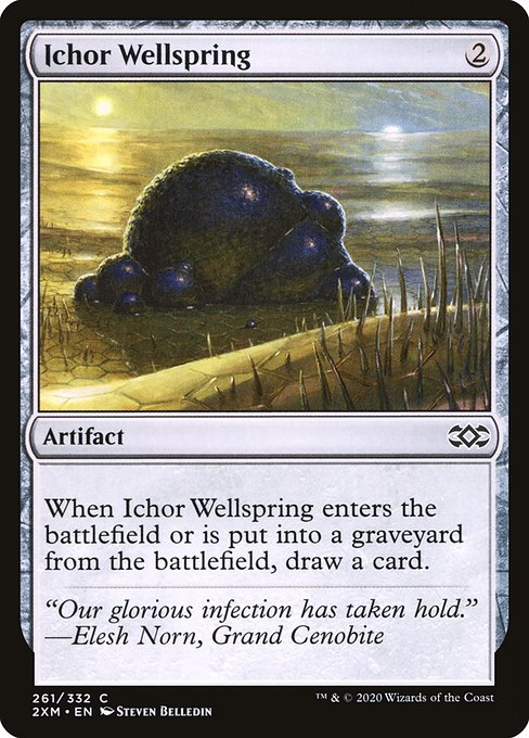 Ichor Wellspring - Double Masters () #261 [Foil] [Foil]