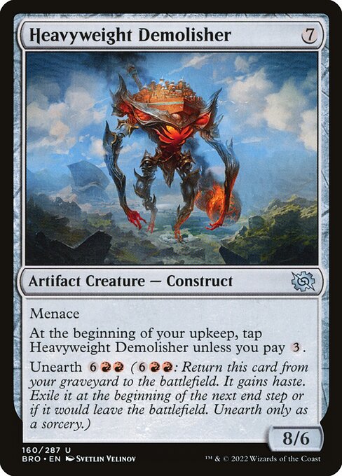 Heavyweight Demolisher - The Brothers' War () #160