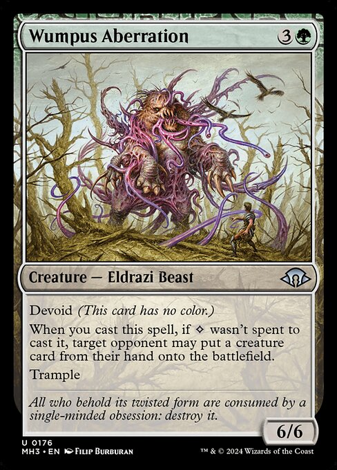 Wumpus Aberration - Modern Horizons 3 (mh3) #176 [Foil] [Foil]