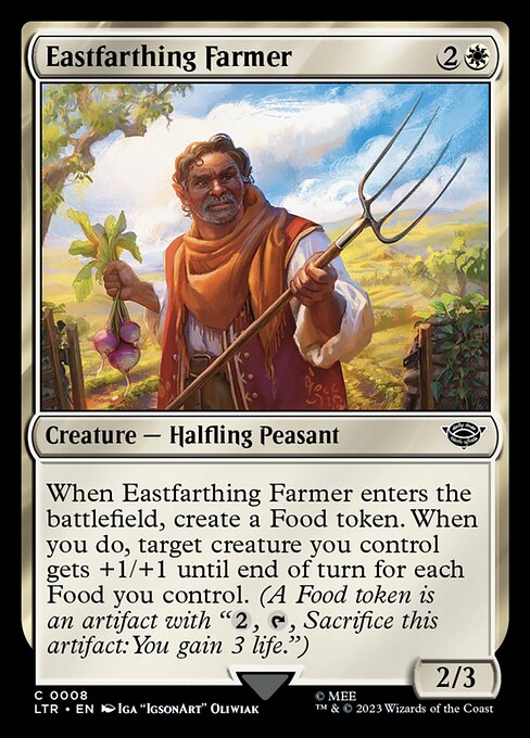 Eastfarthing Farmer - The Lord of the Rings: Tales of Middle-earth (ltr) #8 [Foil] [Foil]