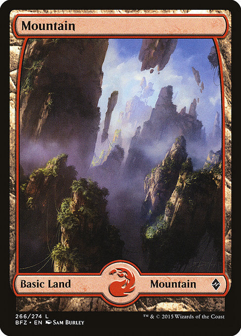 Mountain - Battle for Zendikar () #266